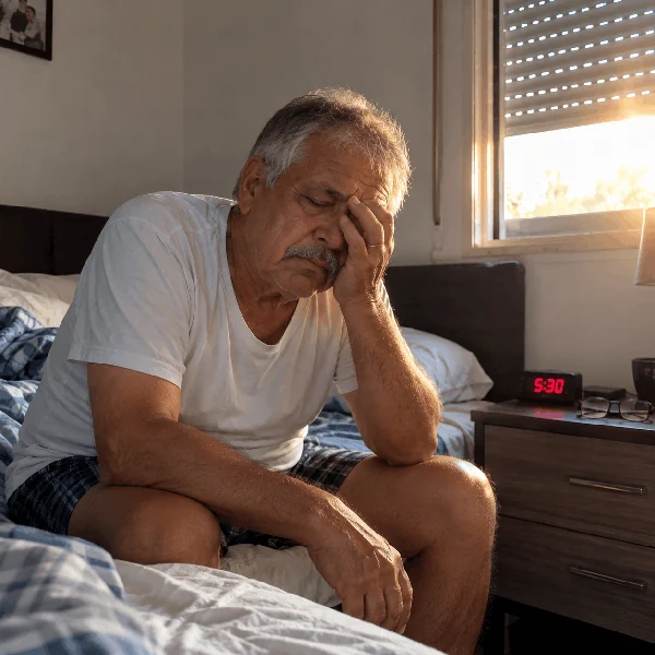 Acordar cansado, como se a noite não tivesse existido