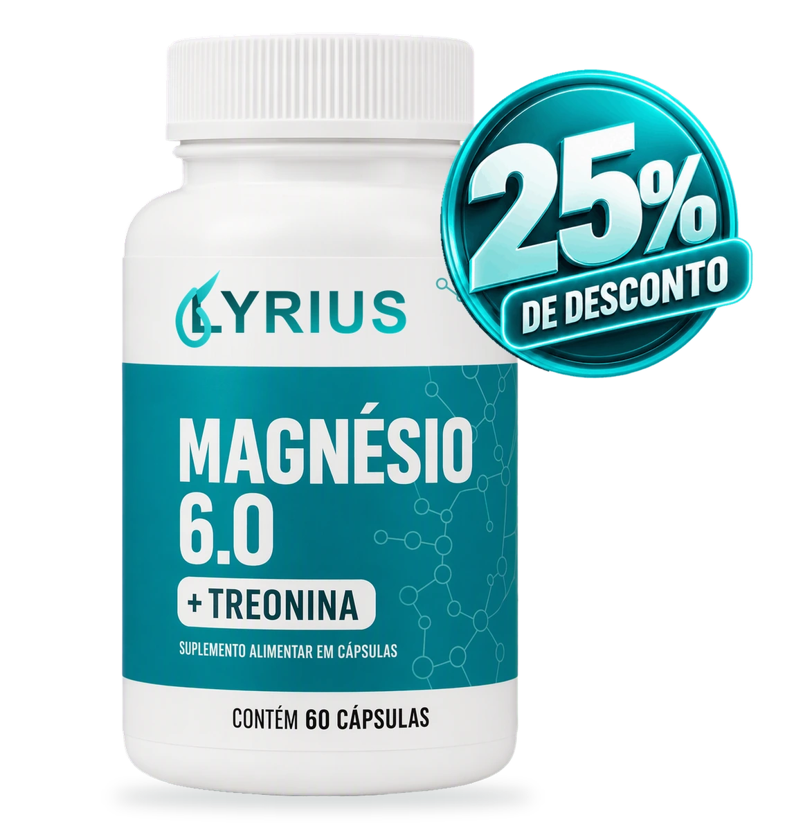 1 frasco de Magnésio 6.0
